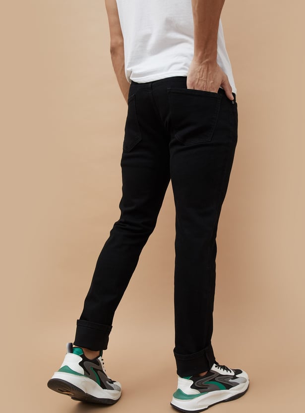 FORCA Solid Slim Tapered Jeans