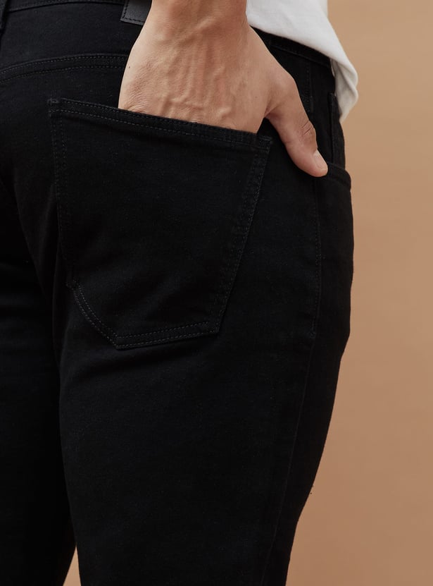 FORCA Solid Slim Tapered Jeans