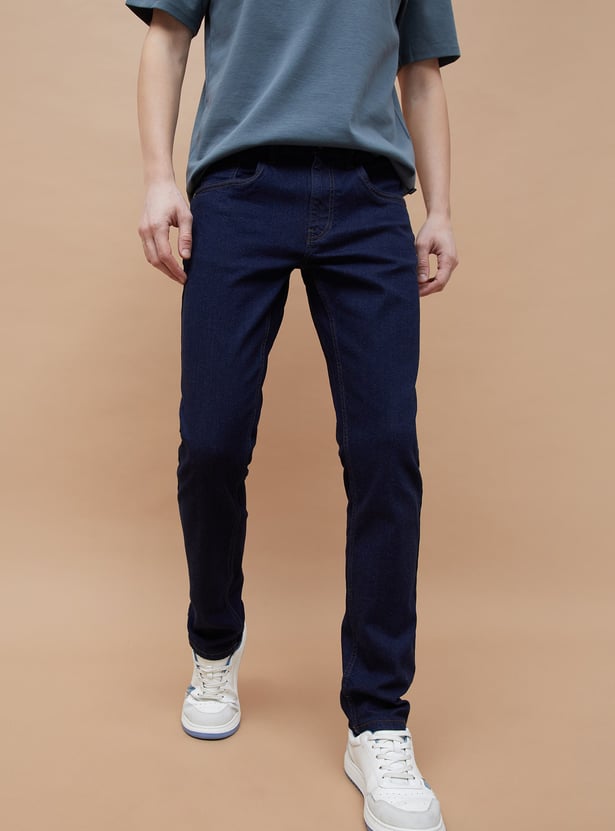 FORCA Solid Slim Tapered Jeans
