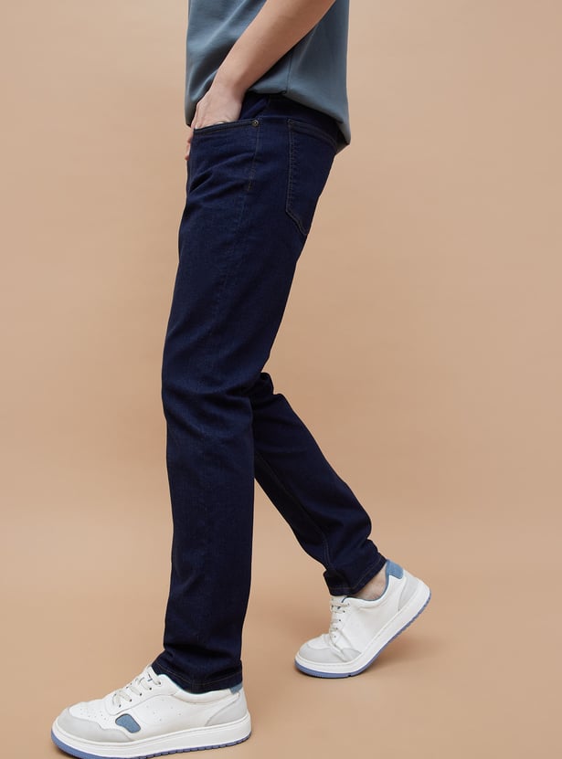 FORCA Solid Slim Tapered Jeans