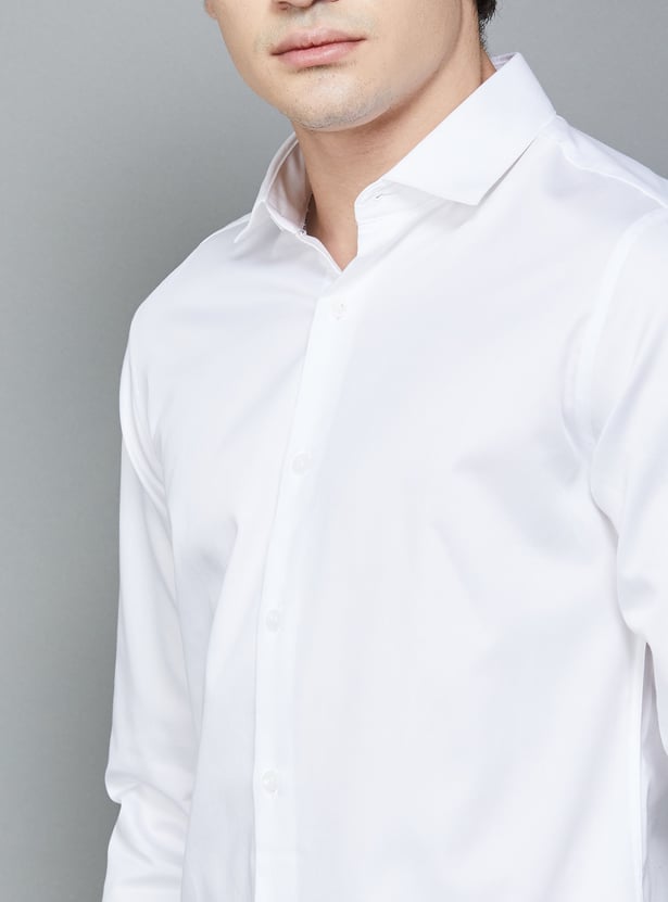 UNITED COLORS OF BENETTON Solid Slim Fit Shirt