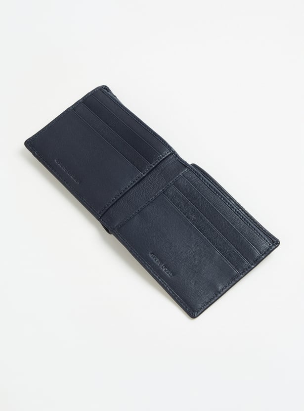 ALLEN SOLLY Solid Bi-Fold Leather Wallet