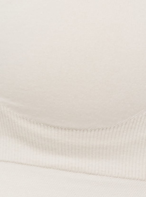 ENAMOR Solid Padded Non-Wired T-shirt Bra