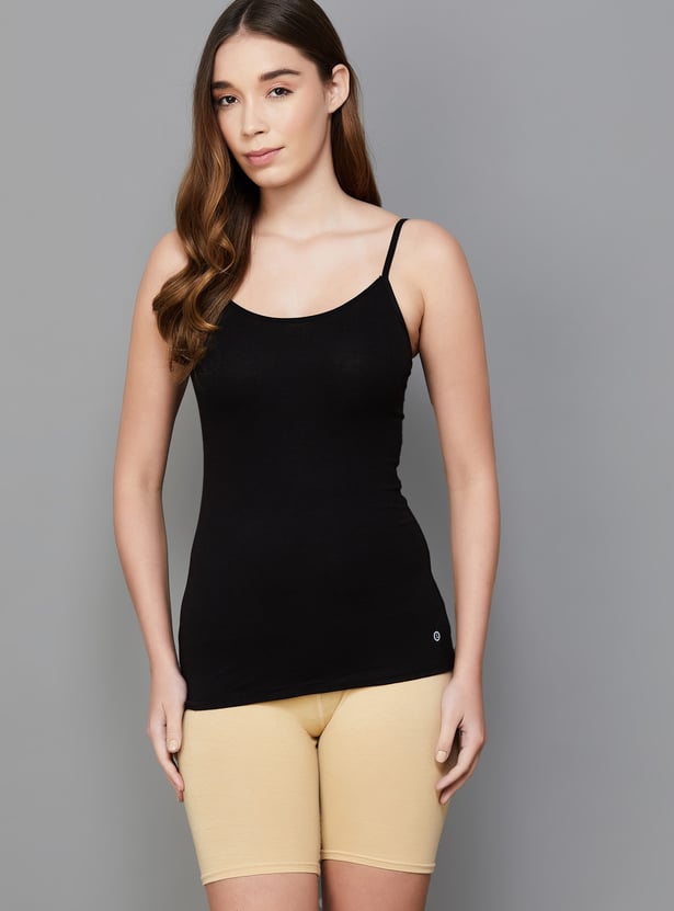 ENAMOR Solid Camisole - Pack of 2