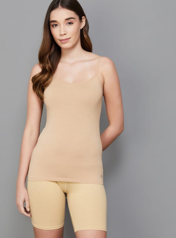 ENAMOR Solid Camisole - Pack of 2