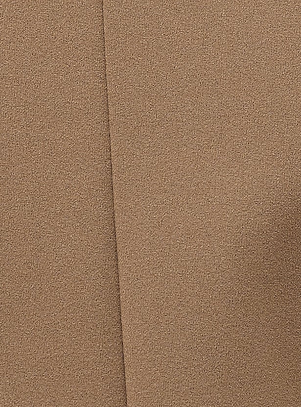 CODE Panelled Shawl Collar Single Breasted Blazer