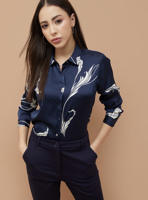 ♡♡ Buy CODE Floral Print Shirt from CODE at just INR 1799.0