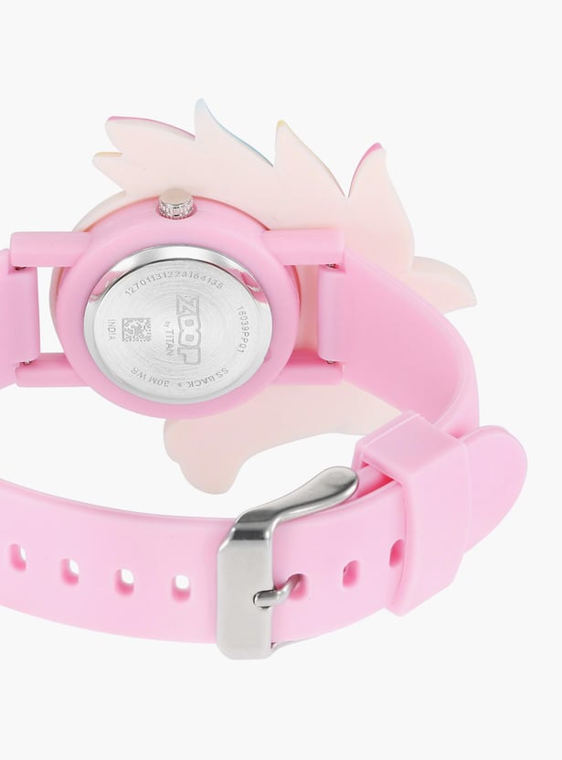 ZOOP Friends From Nature Unicorn Analog Watch - NT16039PP01