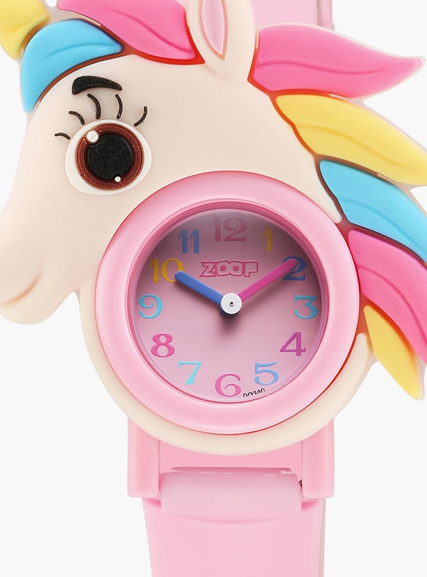 ZOOP Friends From Nature Unicorn Analog Watch - NT16039PP01