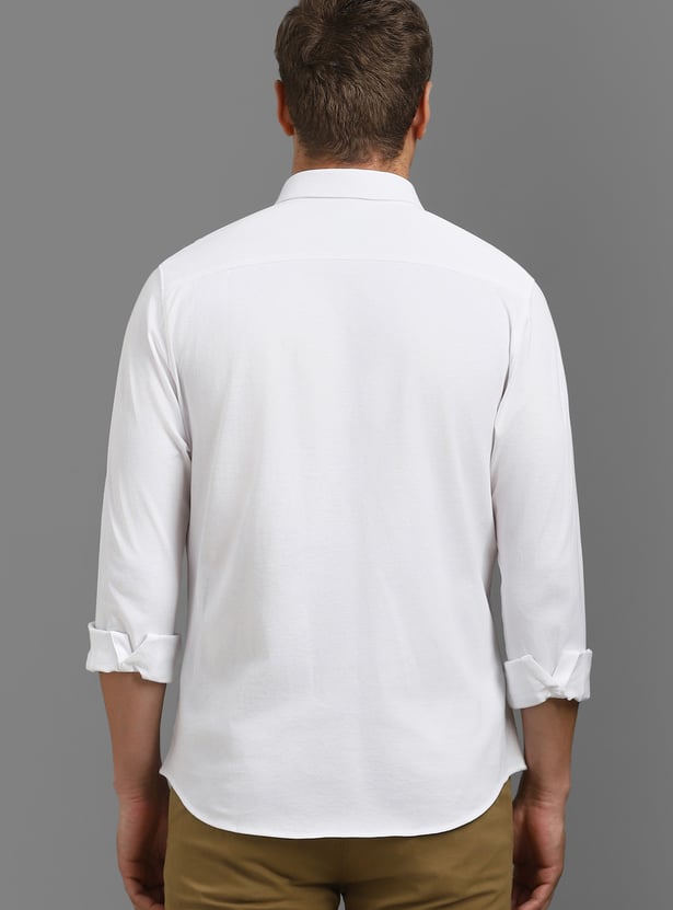 LP SPORT Solid Regular Fit Shirt