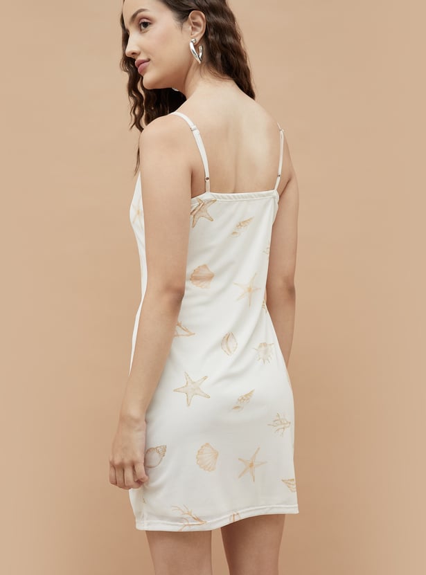 GINGER Printed Sheath Dress