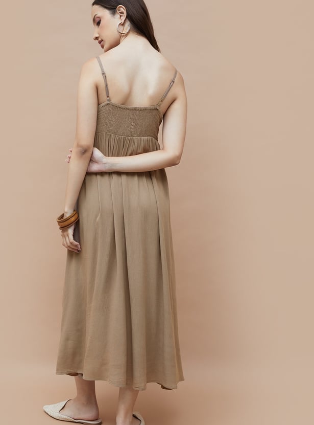 GINGER Crochet A-Line Dress
