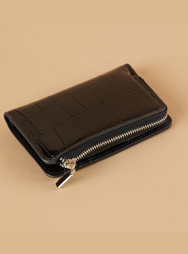 FAME FOREVER Embossed Bi-Fold Wallet
