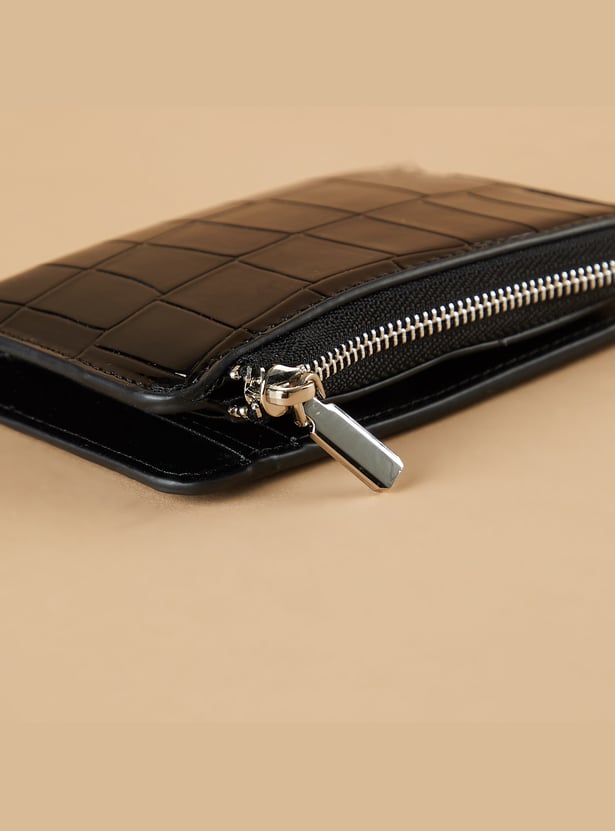 FAME FOREVER Embossed Bi-Fold Wallet