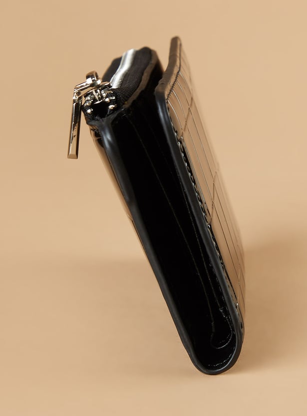FAME FOREVER Embossed Bi-Fold Wallet