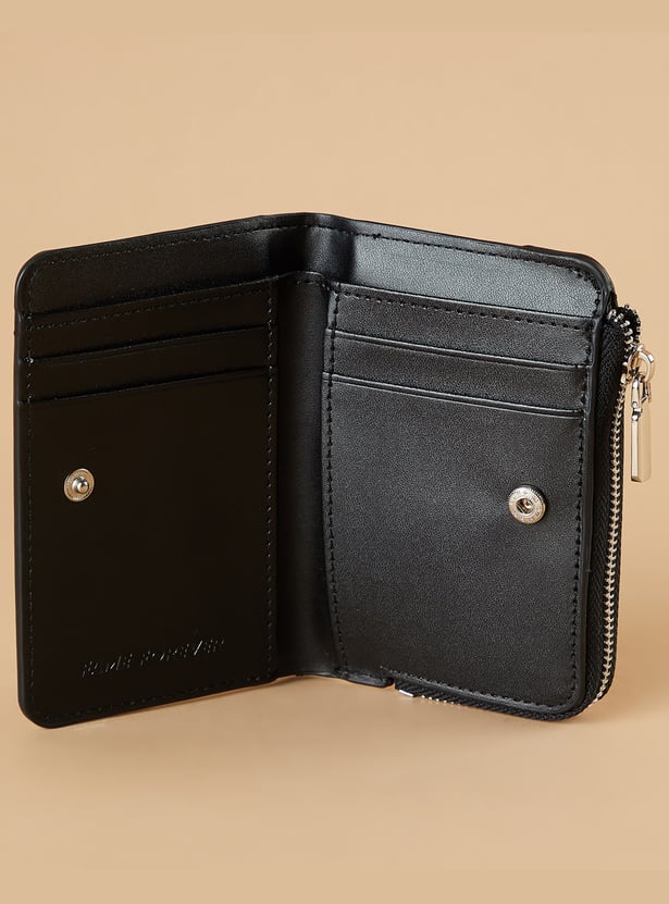 FAME FOREVER Embossed Bi-Fold Wallet