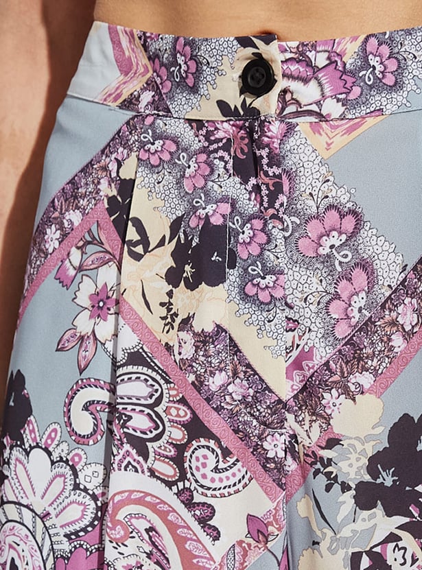 LATIN QUARTERS Floral Printed Co-ord Set