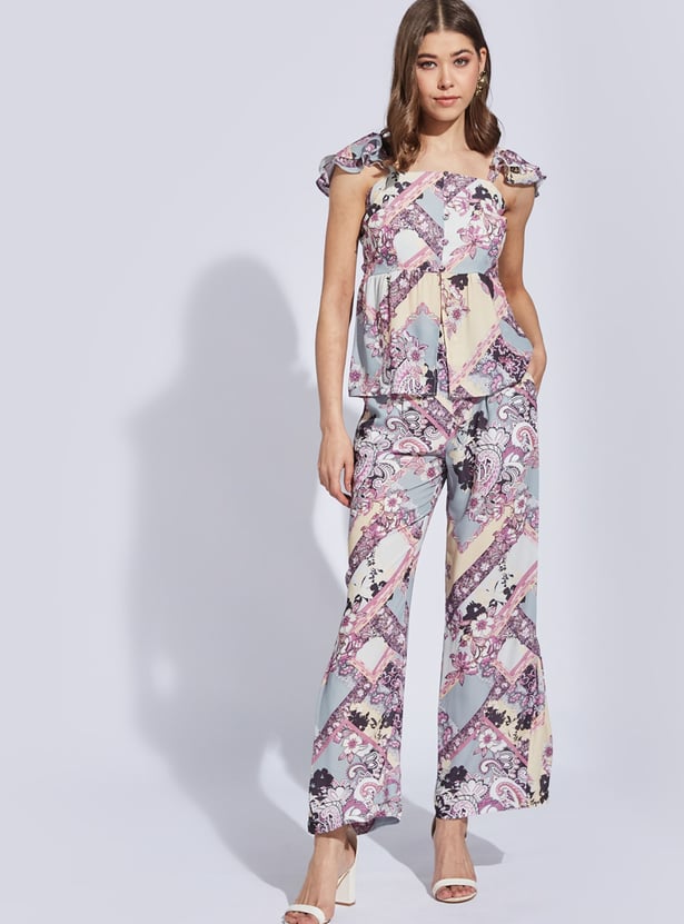 LATIN QUARTERS Floral Printed Co-ord Set