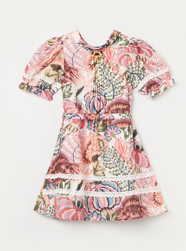 PEPPERMINT Girls Printed A-line Dress