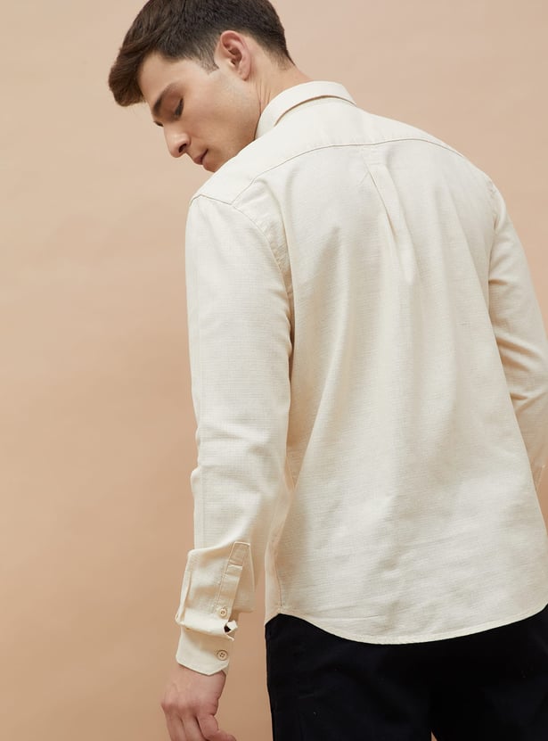 CODE UNWIND Solid Regular Fit Shirt
