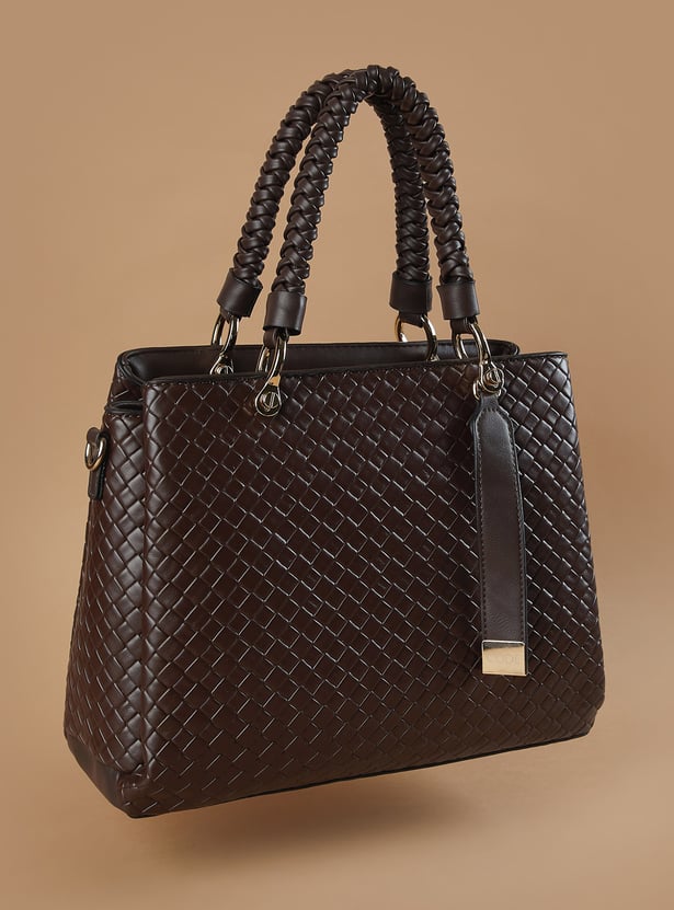 Buy CODE Textured Handheld Bag from CODE at just INR 2699.0