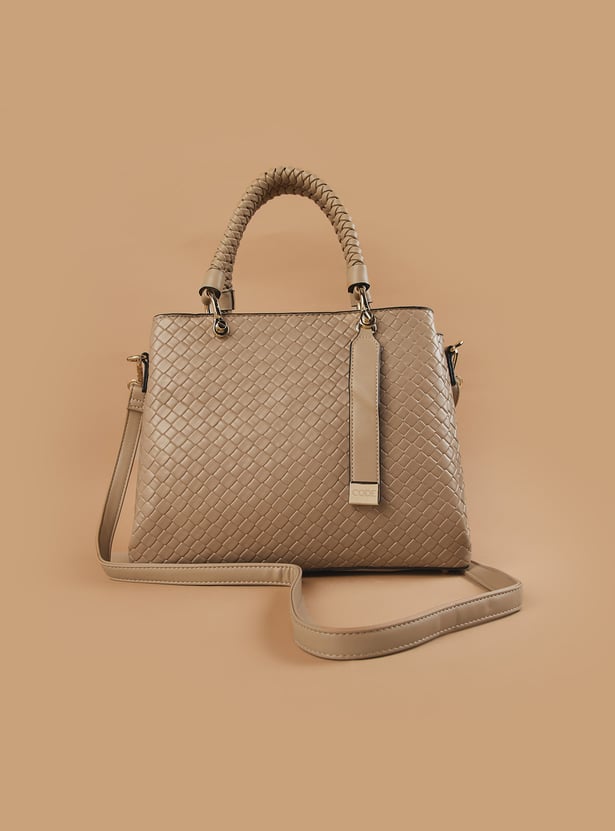 CODE Textured Handheld Bag