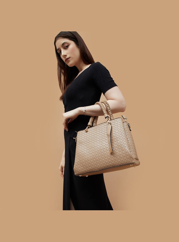 CODE Textured Handheld Bag