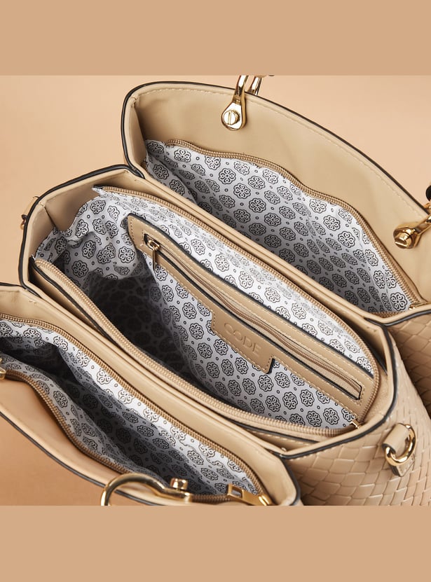 CODE Textured Handheld Bag