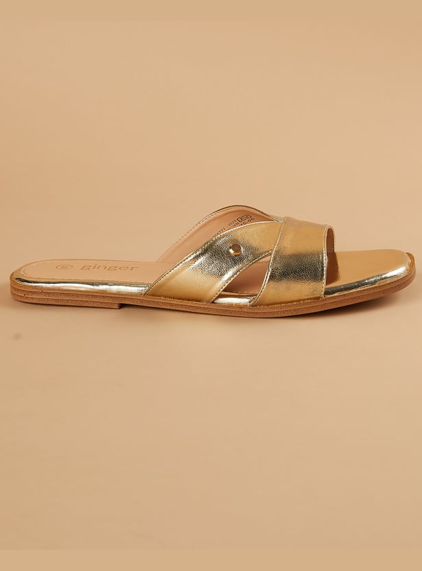 GINGER Studded Detail Flats