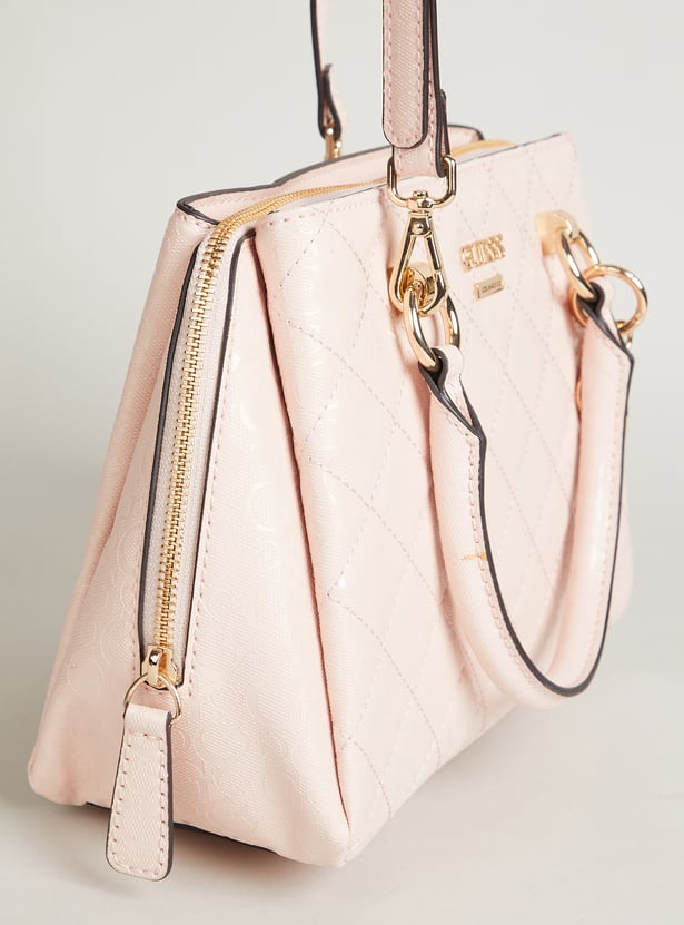 GUESS Quilted Handheld Bag