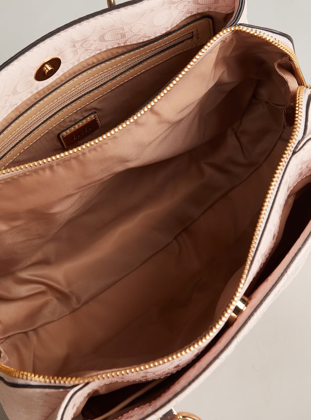 GUESS Quilted Handheld Bag