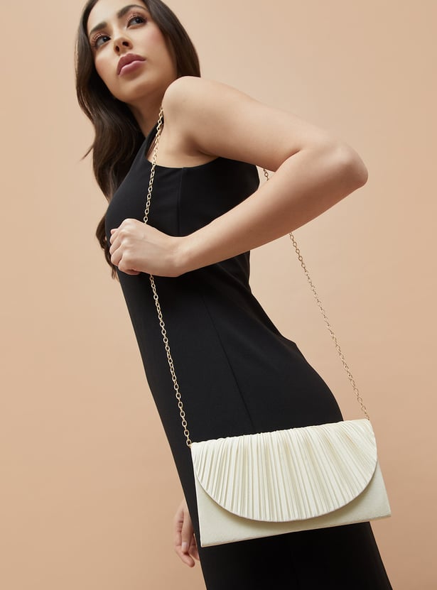 CODE Textured Envelope Clutch