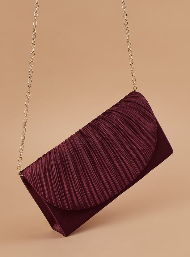 CODE Textured Envelope Clutch
