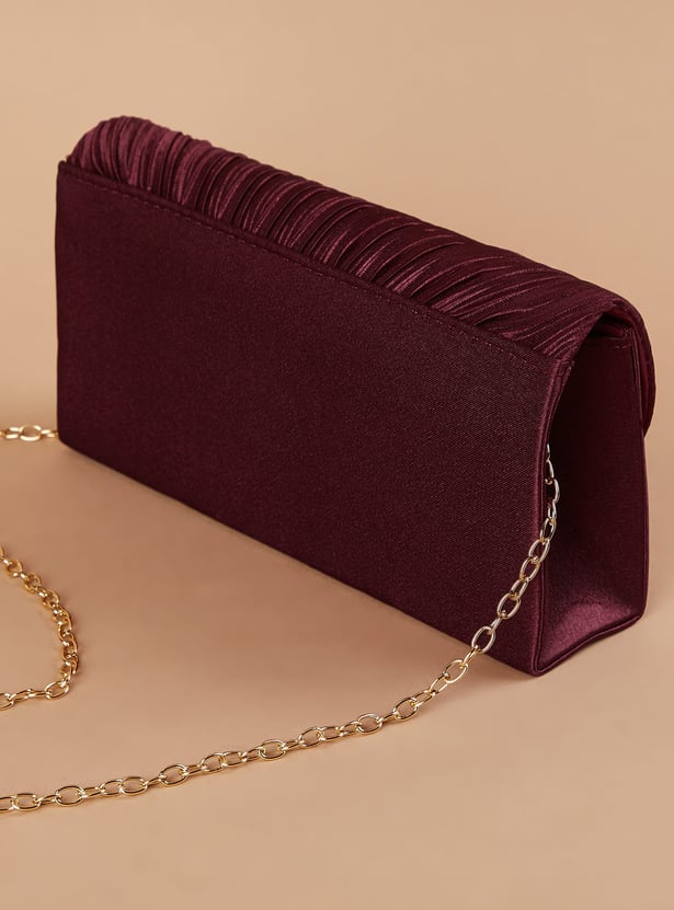 CODE Textured Envelope Clutch
