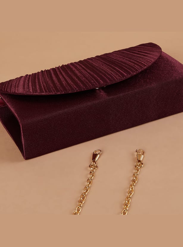 CODE Textured Envelope Clutch