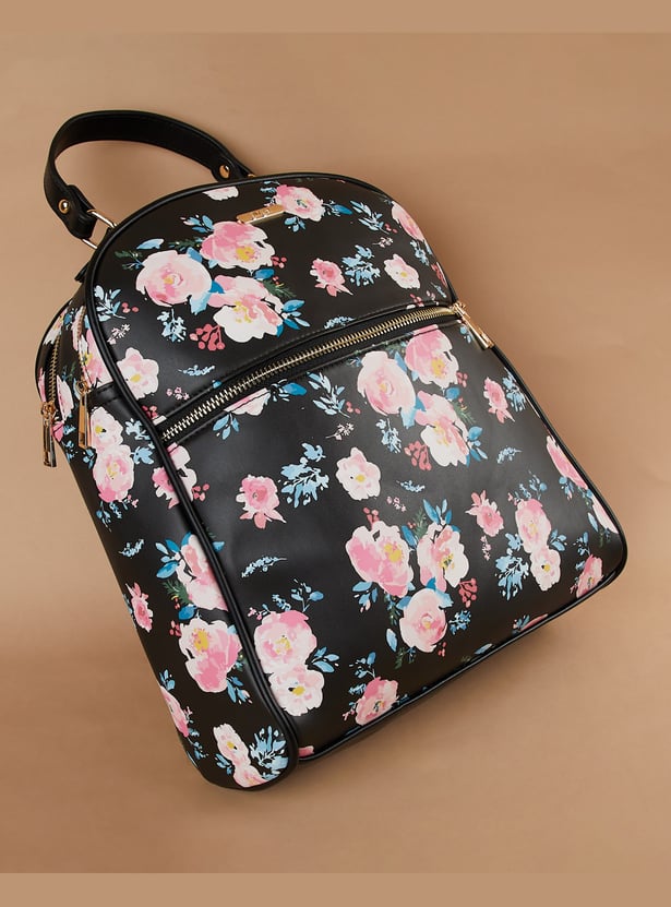 GINGER Floral Print Backpack