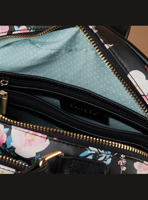 GINGER Floral Print Backpack