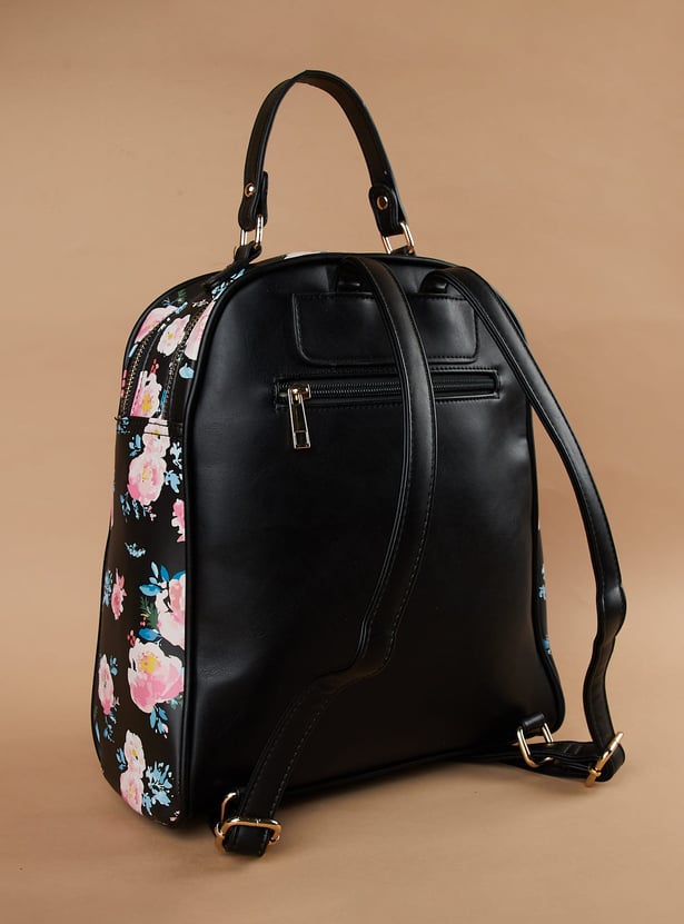 GINGER Floral Print Backpack
