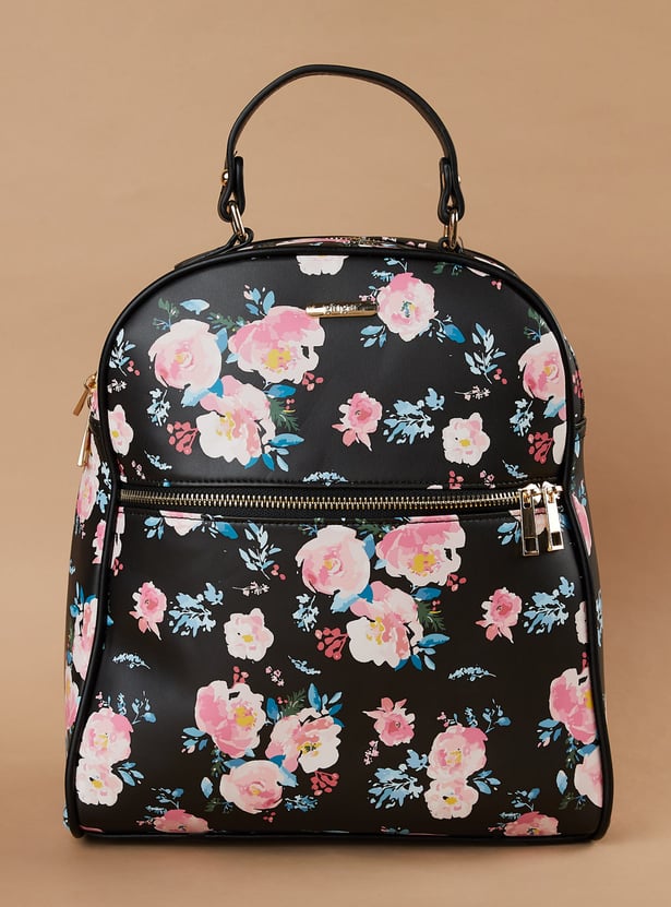 GINGER Floral Print Backpack