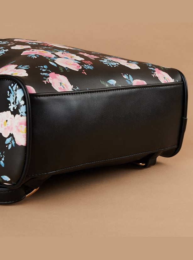 GINGER Floral Print Backpack