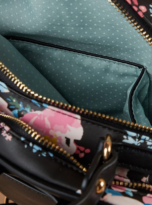 GINGER Floral Print Backpack