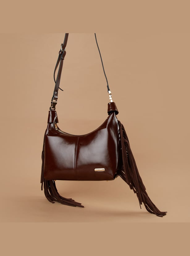 GINGER Sling Bag with Fringes