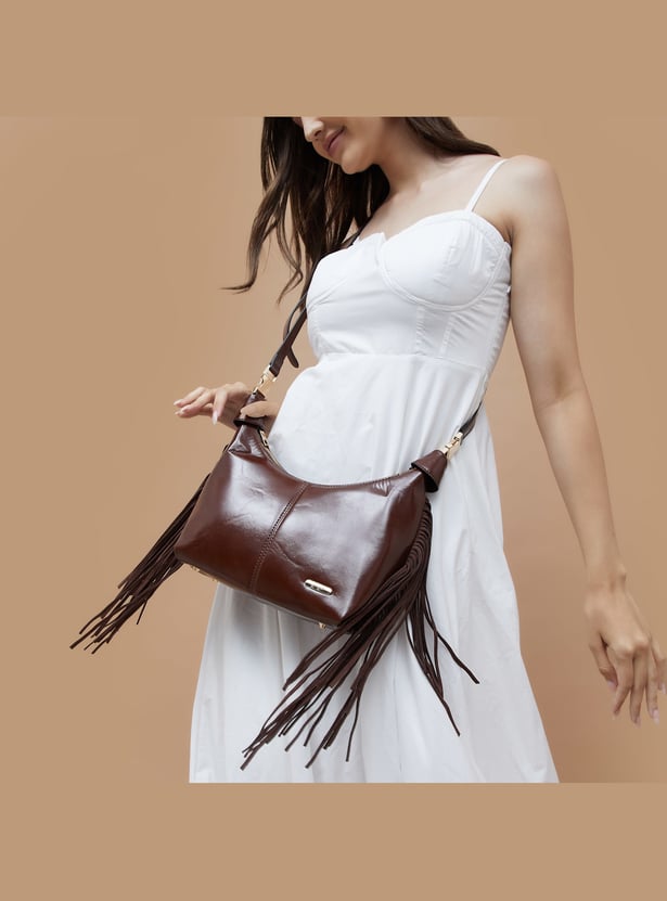 GINGER Sling Bag with Fringes