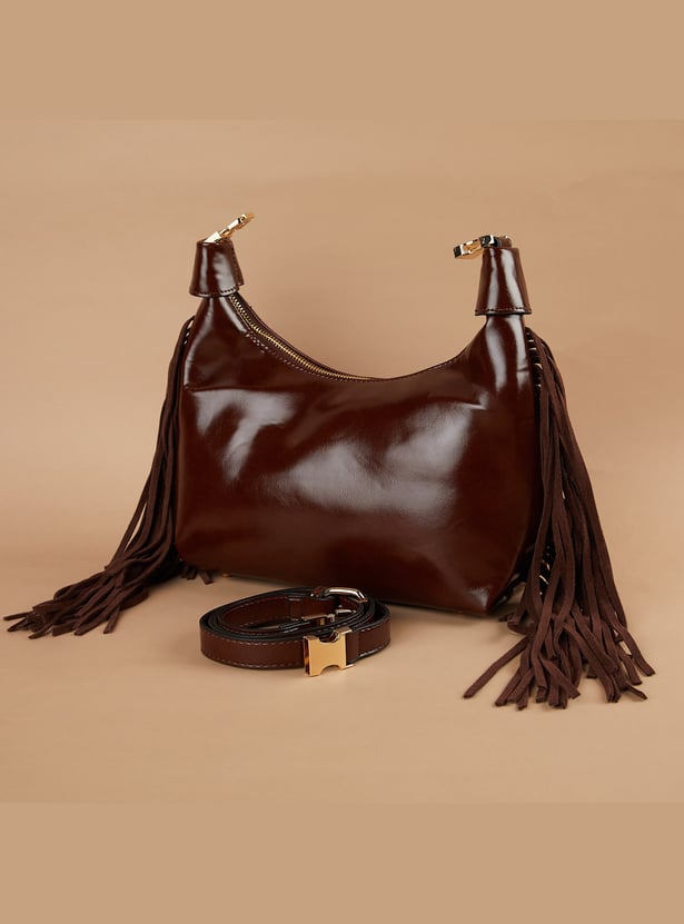 GINGER Sling Bag with Fringes