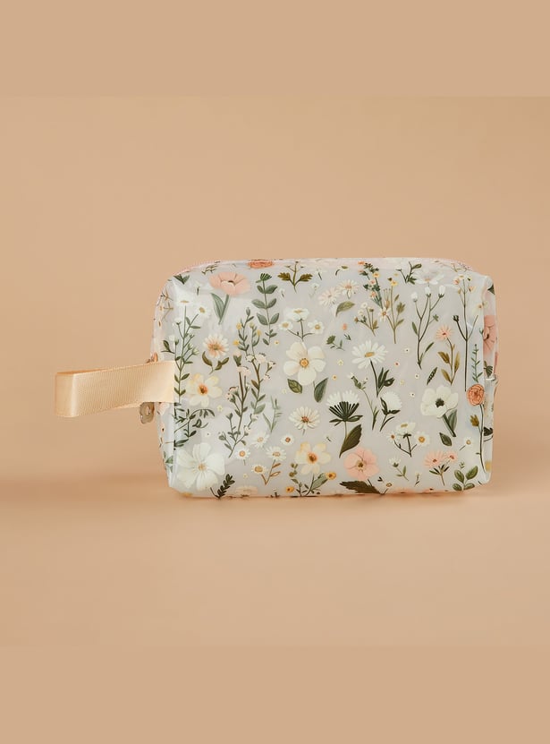 GINGER Floral Print Pouch