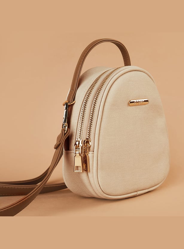 GINGER Textured Sling Bag