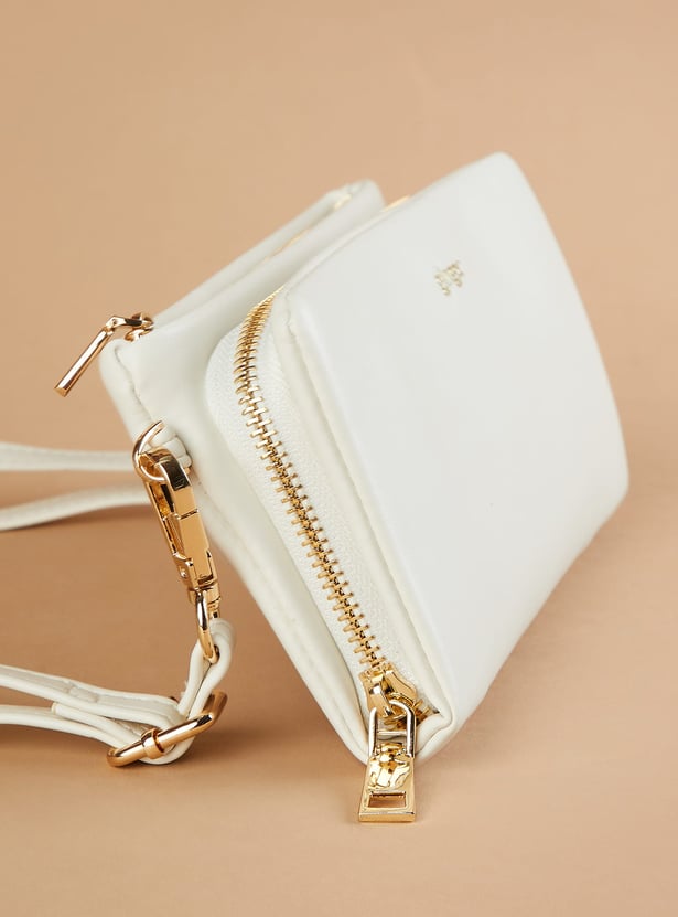 GINGER Solid Wallet with Detachable Strap