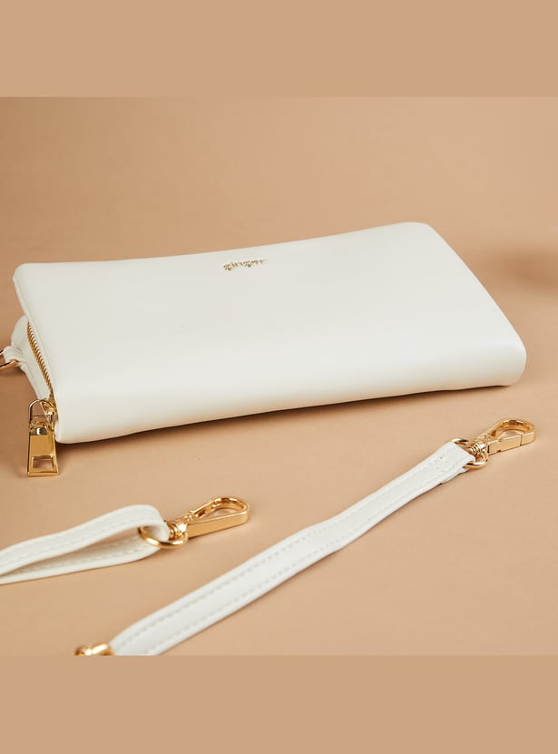 GINGER Solid Wallet with Detachable Strap