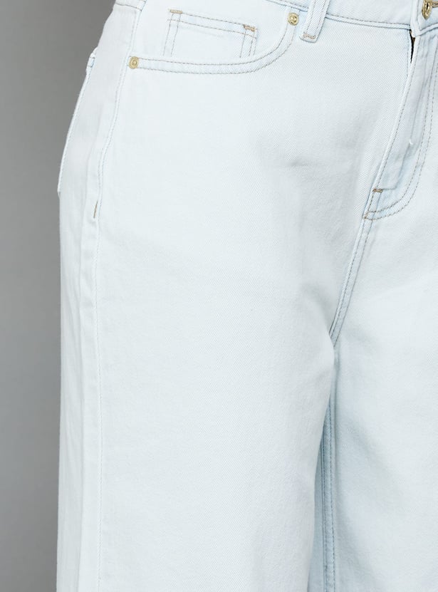 VERO MODA Washed Flared Jeans