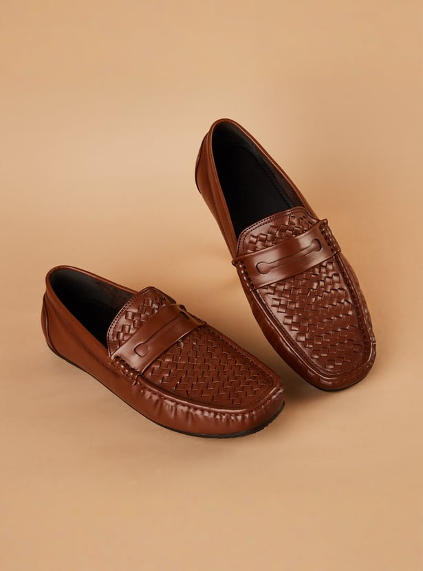 CODE Woven Penny Loafers
